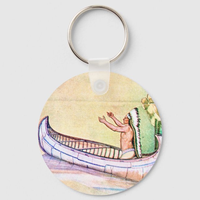 Hiawatha Magic Canoe Schlüsselanhänger (Vorderseite)