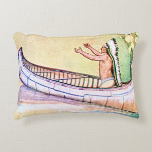 Hiawatha Magic Canoe Zierkissen