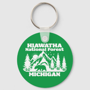 Hiawatha National Forest Michigan Schlüsselanhänger
