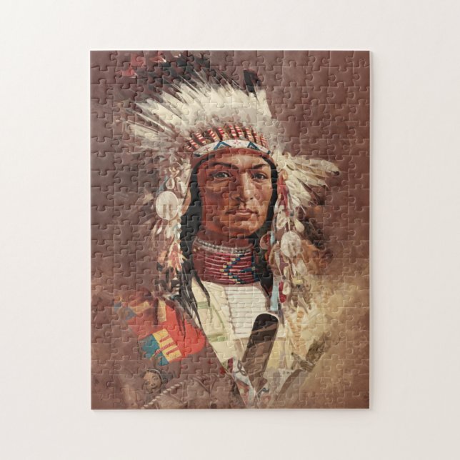 Hiawatha Native Amerikanische Ureinwohner Chief Po (Vertikal)