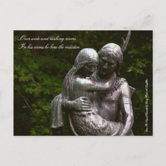 Hiawatha und Minnehaha Postcard Postkarte