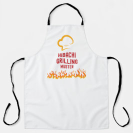 Hibachi Grill Master Schürze