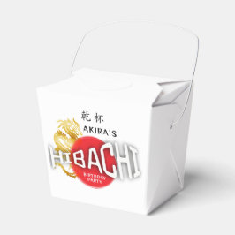 Hibachi Koch Japanisch Sushi GRILLEN Dragon Birthd Geschenkschachtel