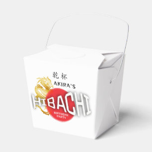 Hibachi Koch Japanisch Sushi GRILLEN Dragon Birthd Geschenkschachtel