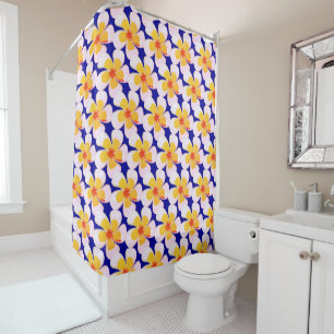 Hibiscus Fleurs rideau de douche