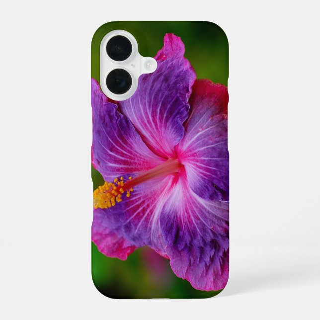 Hibiscus Flower iPhone 7 Case Mate Tough iPhone 16 Hülle (Rückseite)