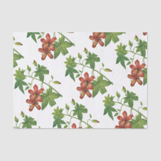 Hibiscus Flower Pattern Seidenpapier