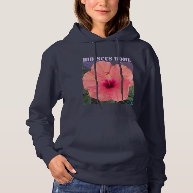 HIBISCUS HEIM HOODIE (Vorderseite)