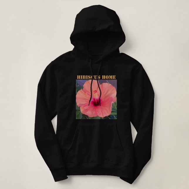HIBISCUS HOME HOODIE (Design vorne)