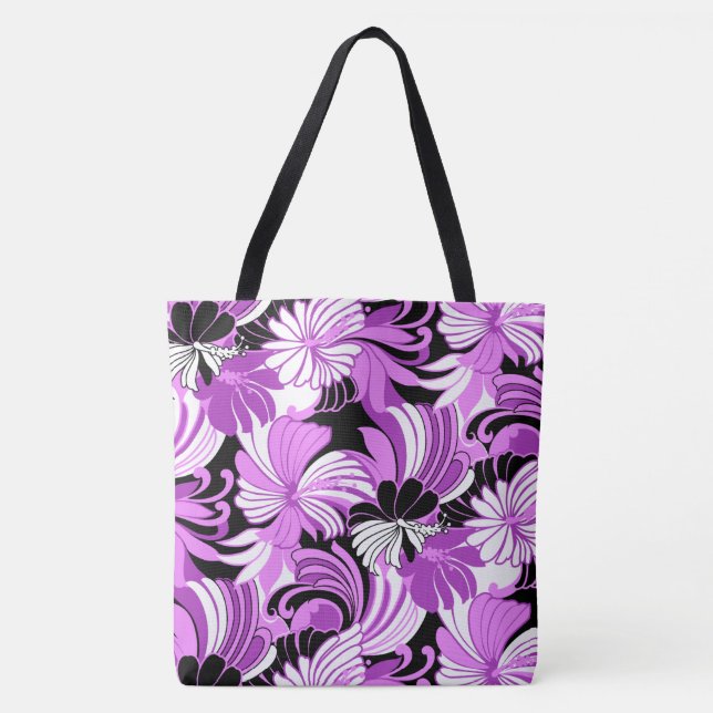 Hibiscus Jungle Hawaiian Tropical Beach sac (Devant)