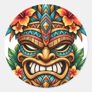 Hibiscus Shield Guardian Aufkleber