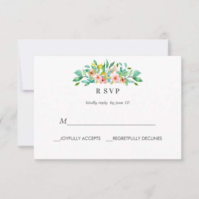 Hibiscus Tropical | RSVP MARIAGE CLASSIQUE LUAU (Devant)