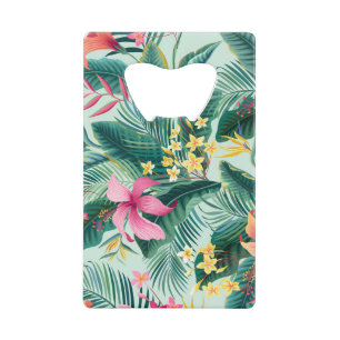 Hibiscus tropicaux : Motif Floral sans joint