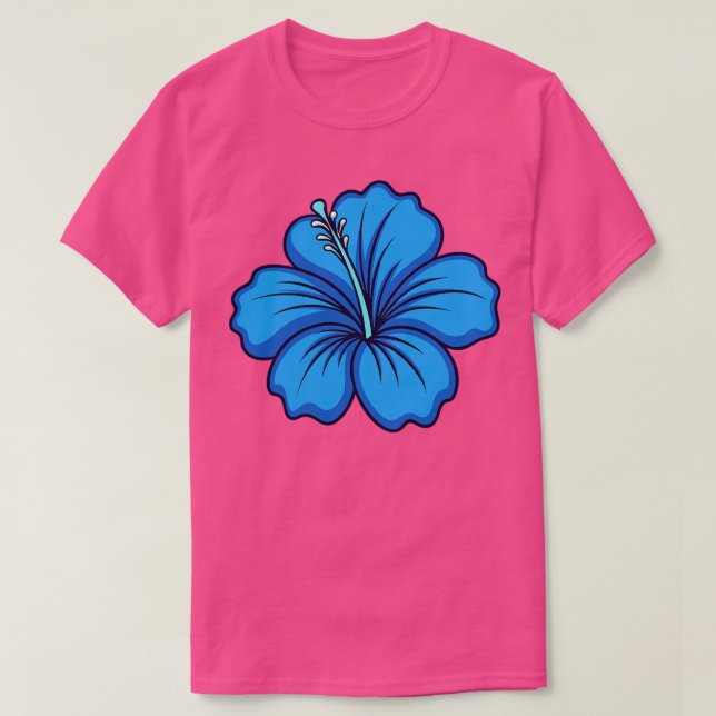 Hibiscus TShirt 17 (Design devant)