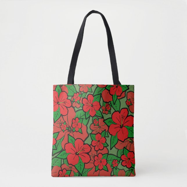 Hibisken-Blume #1 Tasche (Vorderseite)