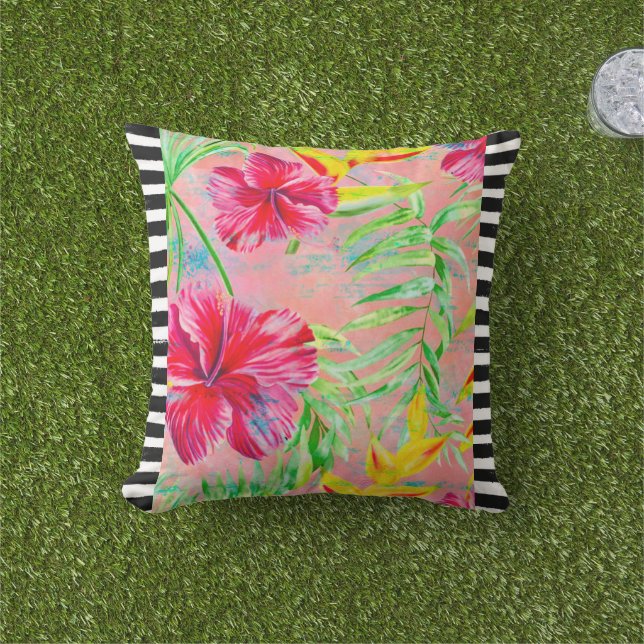 Hibisken Blume-Kissen Kissen (Golfball-Marker)