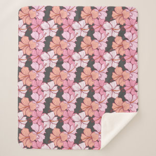 Hibisken Blume Sherpadecke