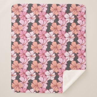 Hibisken Blume Sherpadecke