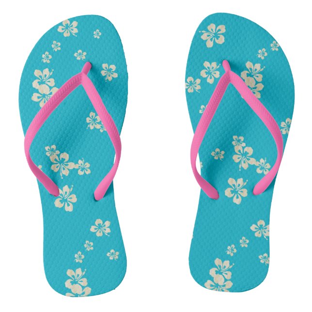 Hibisken-Flip-Flops Flip Flops (Fußbett)