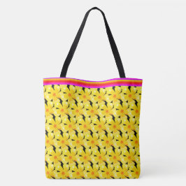 Hibiskus - (Aloha/Hawaii, Vorderseite, Carry all Tasche