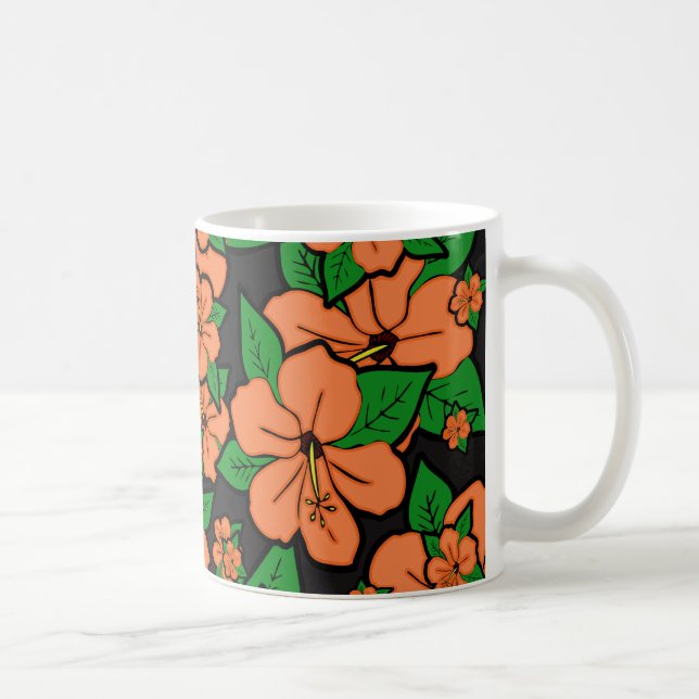 Hibiskus-Blume #5 Kaffeetasse (Rechts)