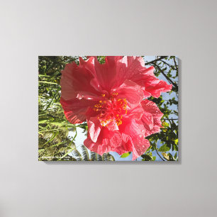 Hibiskus Blume drucken @3Typs1life Leinwanddruck