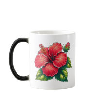Hibiskus Blume Morphing