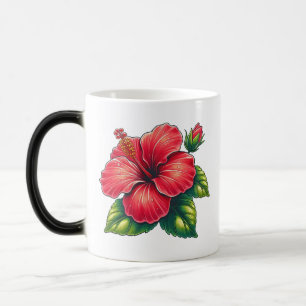 Hibiskus Blume Morphing Verwandlungstasse