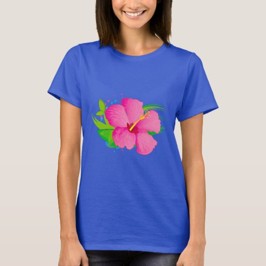 Hibiskus-Blume T-Shirt