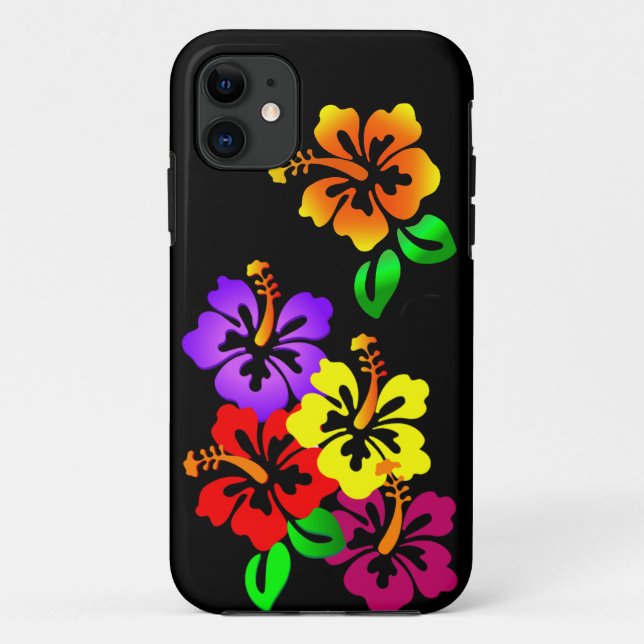 Hibiskus BlumeniPhone 5 Fall Case-Mate iPhone Hülle (Rückseite)
