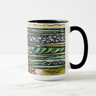 Hibiskus-Brandungs-Tasse Tasse