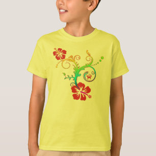 Hibiskus Decor T-Shirt