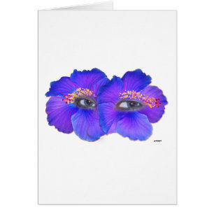 Hibiskus Eyes - Blue