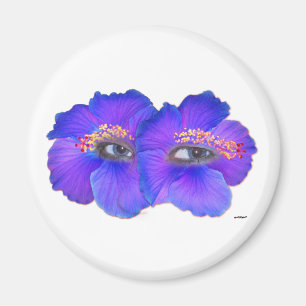 Hibiskus Eyes - Blue Magnet