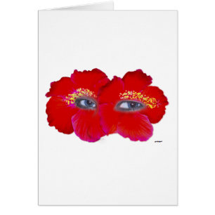 Hibiskus Face - Red
