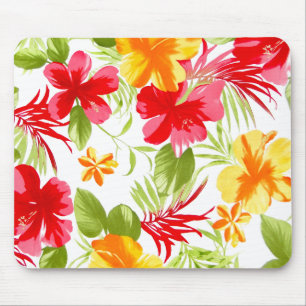 Hibiskus-Fiesta mousepad