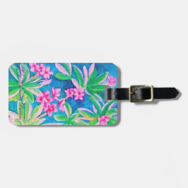 Hibiskus Gepäckanhänger