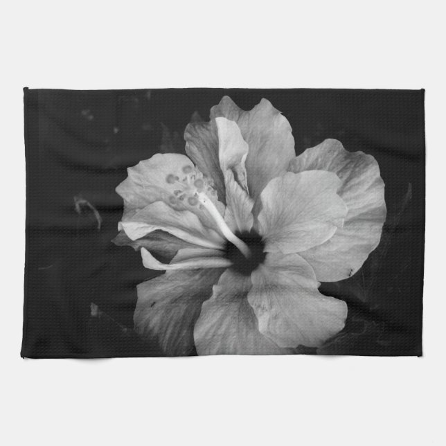 Hibiskus Geschirrtuch (Horizontal)