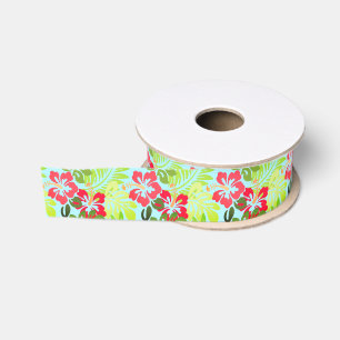 Hibiskus Hair Ribbon Ripsband
