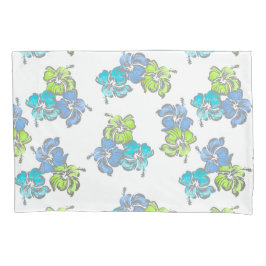 Hibiskus Hawaiian Floral Reversible Kissenbezug