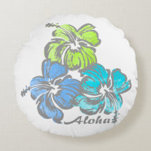 Hibiskus Hawaiian Floral Reversible