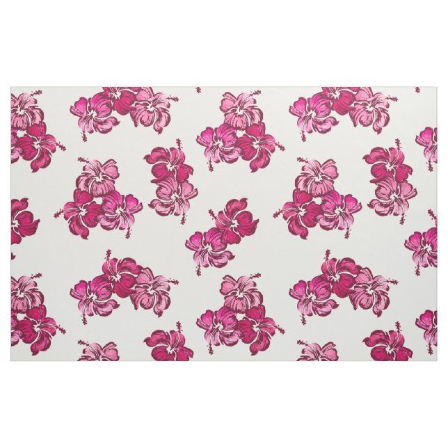 Hibiskus Hawaiian Tropical Stoff (Fat Quarter (45,7 x 55,9 cm))