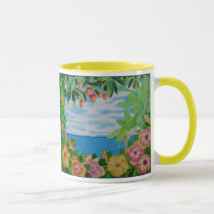 Hibiskus-Insel Tasse