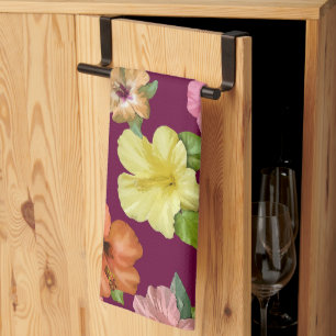 Hibiskus 🌺 küchentuch