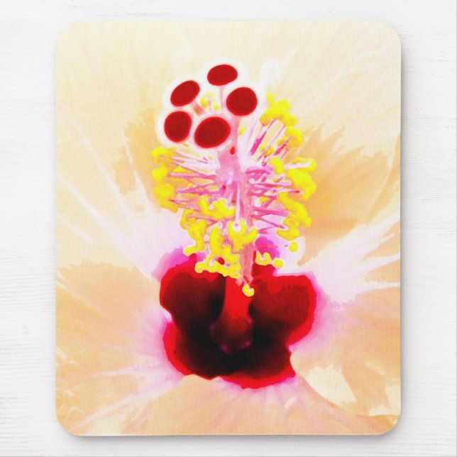 Hibiskus Mousepad (Vorne)