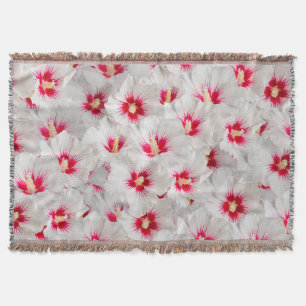 Hibiskus - Muster der chinesischen Rose Blume Decke