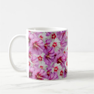 Hibiskus - Muster der chinesischen Rose Blume Kaffeetasse
