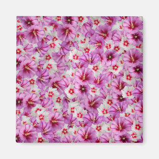 Hibiskus - Muster der chinesischen Rose Blume Magnet