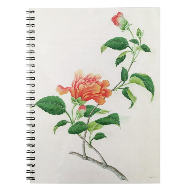 Hibiskus Notizblock (Vorderseite)