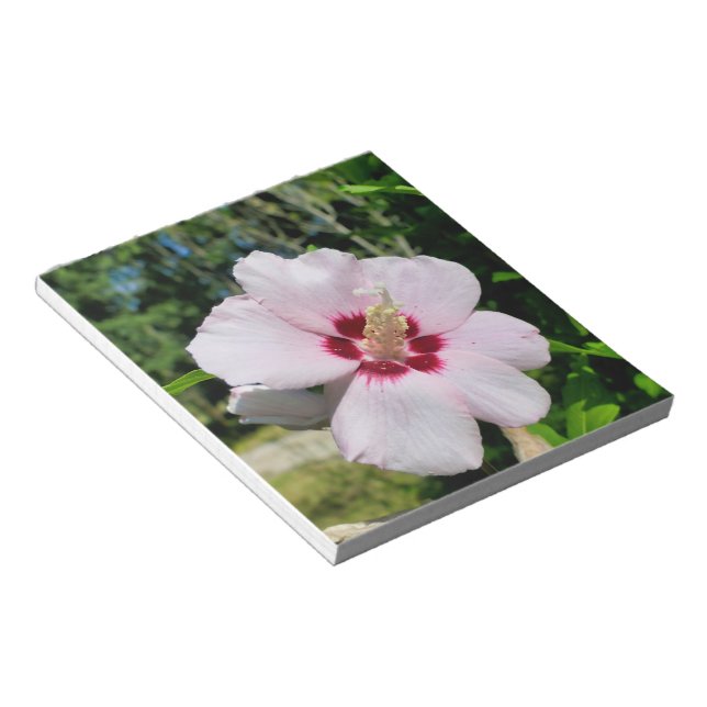 Hibiskus Notizblock (angewinkelt)